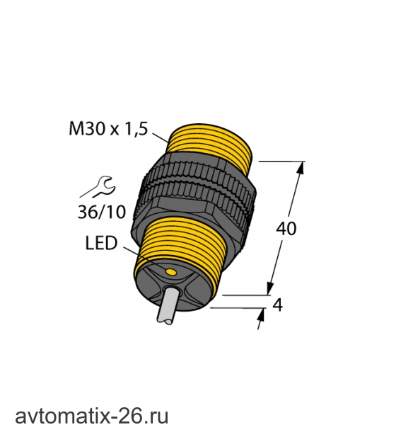 Индуктивный датчик TURCK NI15-P30-Y1X/S97