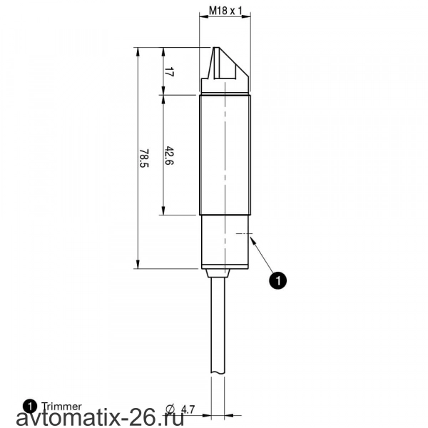 Оптический датчик Micro Detectors FAID/BP-3A