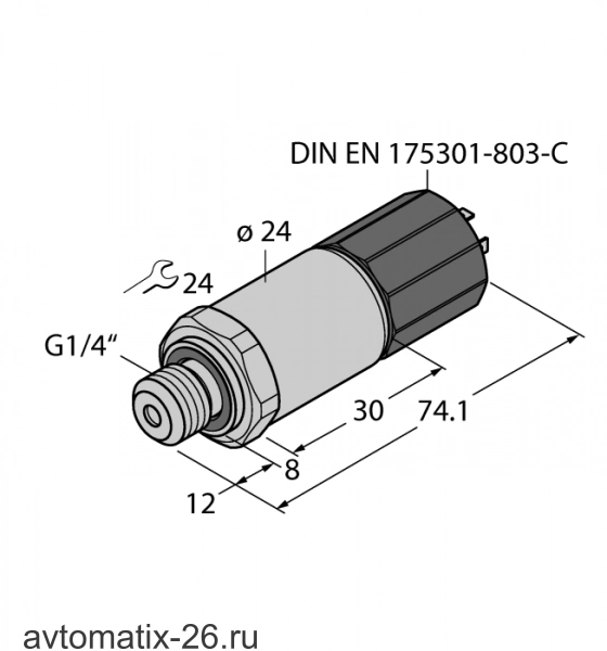 Датчик давления TURCK PT60R-2004-U1-DC95