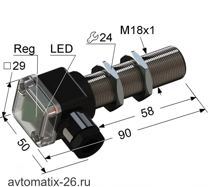 Оптический датчик Мега-К VB3C-18M90-TR400B61-B