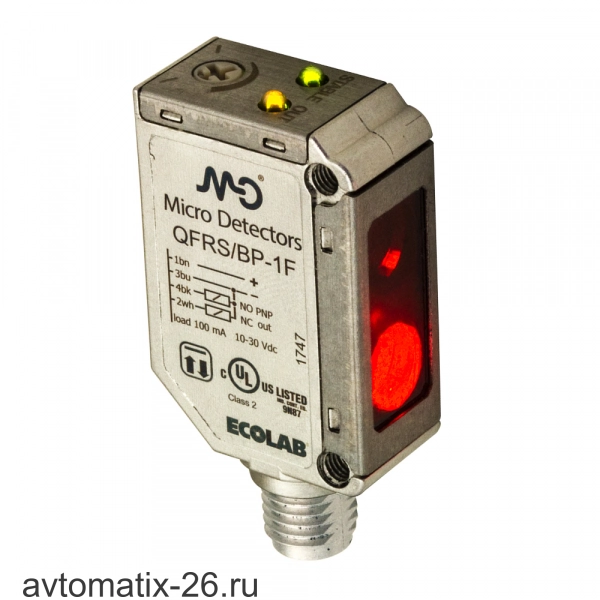 Оптический датчик Micro Detectors QFR8/BN-1F