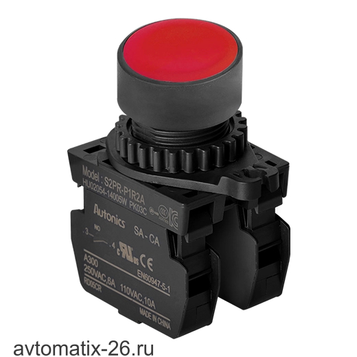 Кнопочный выключатель Autonics S2PR-P1R2A