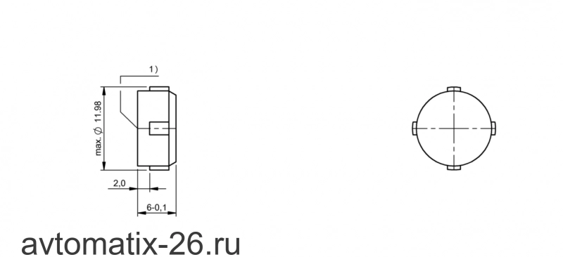 Транспондер RFID Balluff BIS M-105-02/A