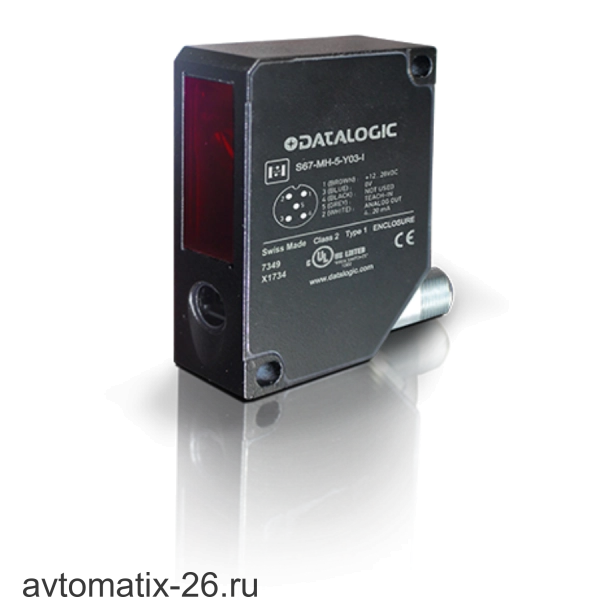 Лазерный датчик расстояния DATASENSING S67-MH-5-Y13-I