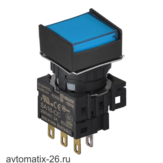 Кнопочный выключатель Autonics S16PRS-H4BC12
