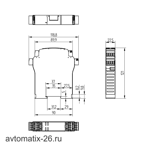 Реле безопасности Wenglor SR4B3B01S