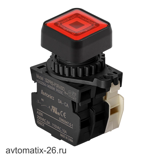 Кнопочный выключатель Autonics S2PRS-P3RABDM