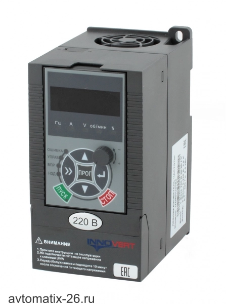 Частотный преобразователь INNOVERT ITD751U21B2