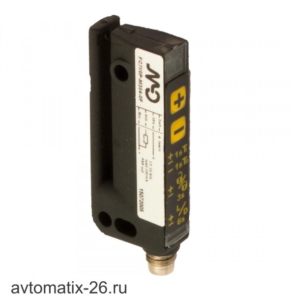 Оптический щелевой датчик этикетки Micro Detectors FC7I/0N-M304-0F