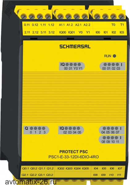 Реле безопасности Schmersal PSC1-E-33-12DI-6DIO-4RO