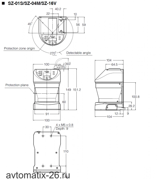 Основной блок KEYENCE SZ-16V