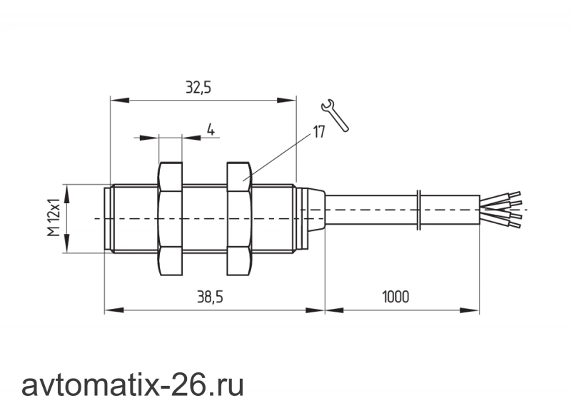 Магнитный датчик безопасности Schmersal BNS120-11Z
