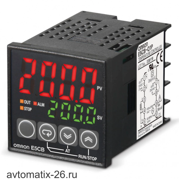 Температурный контроллер Omron E5CB-Q1TCD 24VAC/DC