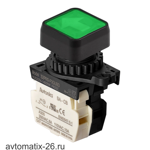 Кнопочный выключатель Autonics S2PRS-P3GUBL