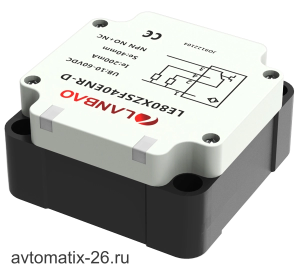 Индуктивный датчик LANBAO LE80XZSN50DPR-D