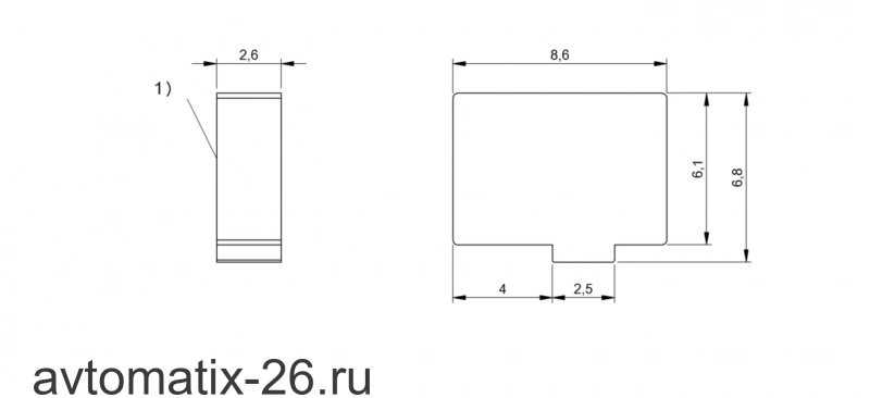 Транспондер RFID Balluff BIS U-104-A0/C0M