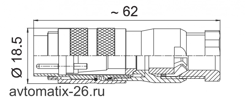 Разъем Sentinel ZCS7-PG9