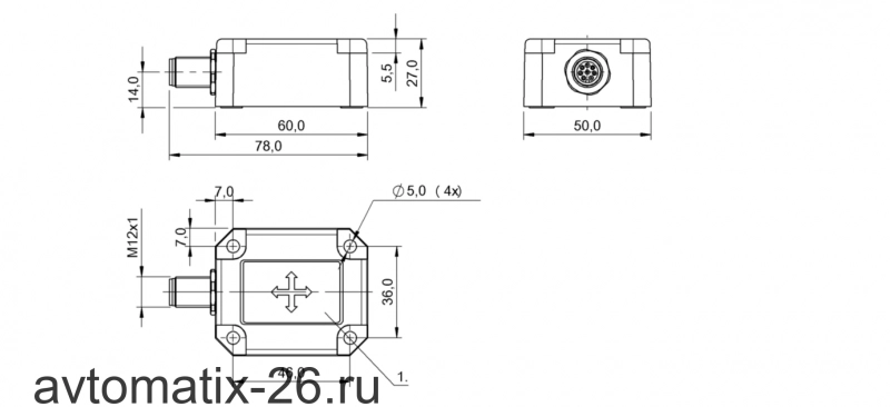 Инклинометр Balluff BSI R65K0-XB-MXS015-S115