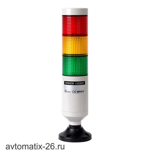 Светодиодная сигнальная колонна Autonics PTE-AG-302-RYG