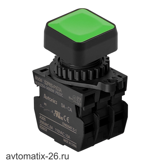 Кнопочный выключатель Autonics S2PRS-P1G3A