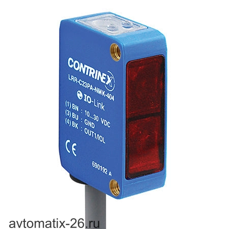 Оптический датчик Contrinex LRR-C23PA-NMK-404