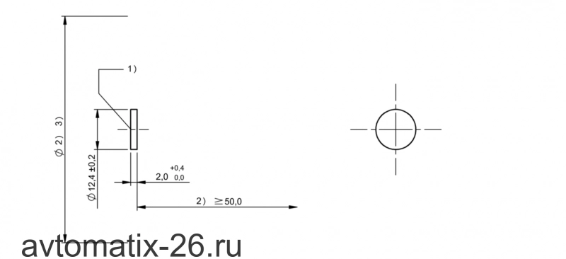 Транспондер RFID Balluff BIS L-203-03/L