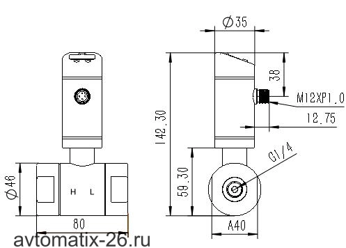 Датчик давления EMA Electronics PA5102