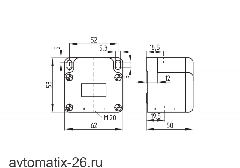Kонцевой выключатель Schmersal UV7H 431Y