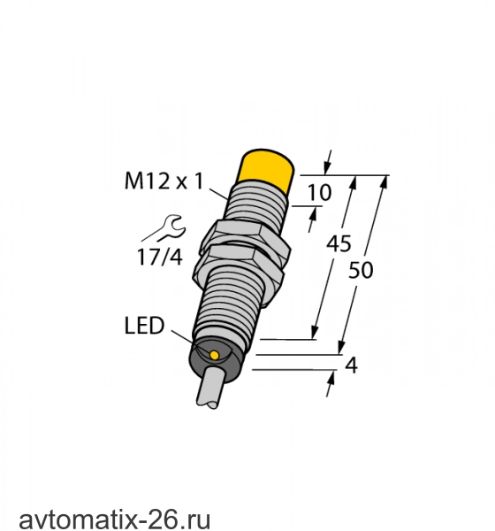 Индуктивный датчик TURCK NI8U-M12-AP6X