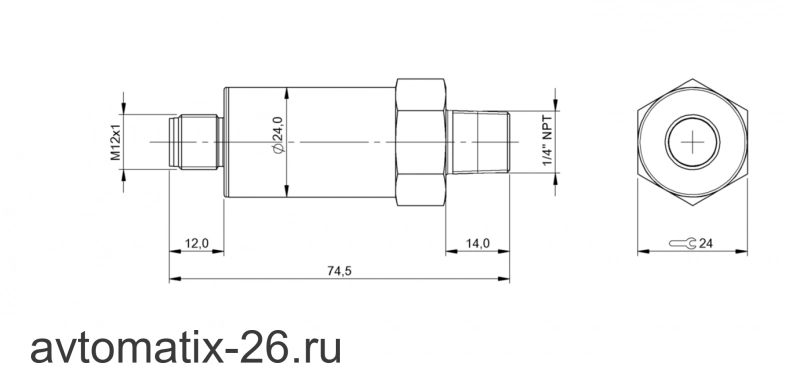 Датчик давления Balluff BSP B400-FV004-A04A1A-S4
