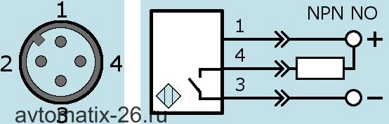 Индуктивный датчик Мега-К PS2-12M50-2B31-C4
