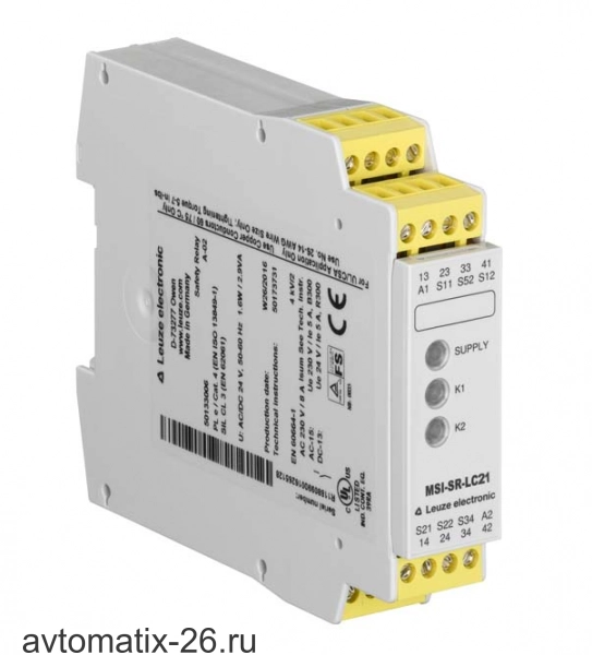 Реле безопасности Leuze Electronic MSI-SR-LC21-03