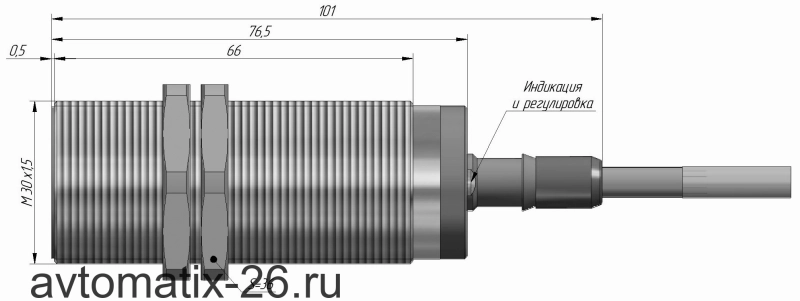 Датчик скорости вращения СЕНСОР ДКС-М30-81С-1113-ЛГ.01.Ех