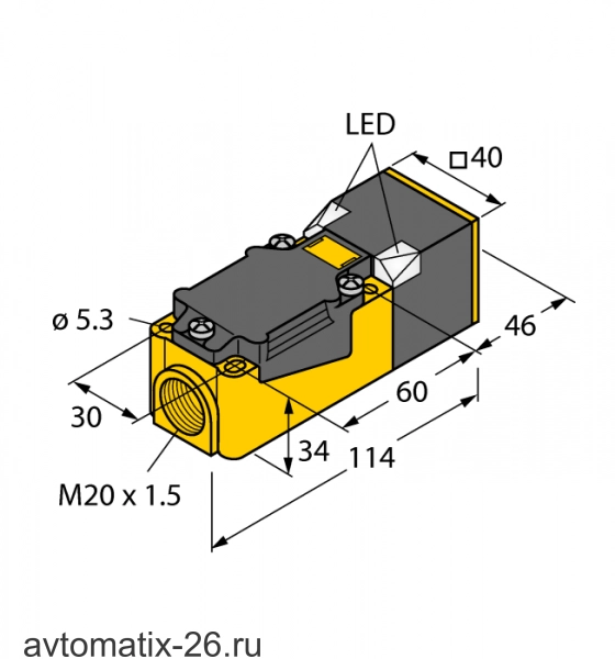 Индуктивный датчик TURCK NI20-CP40-AP6X2
