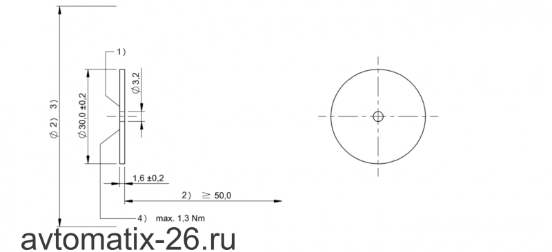 Транспондер RFID Balluff BIS L-101-05/L