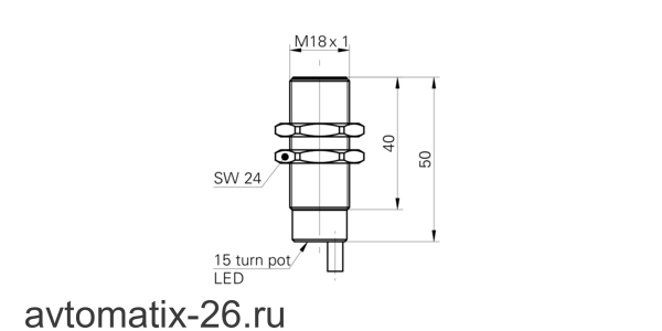 Оптический датчик Baumer FZAM 18N1155