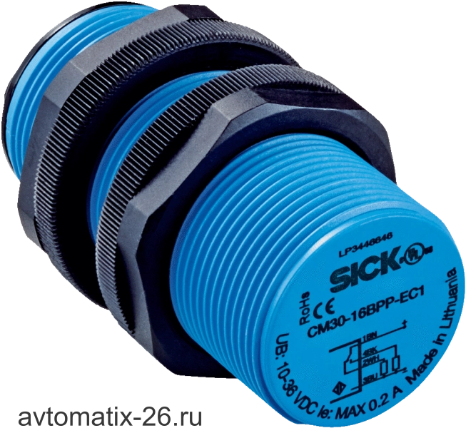 Емкостной датчик SICK CM30-16BNP-EC1