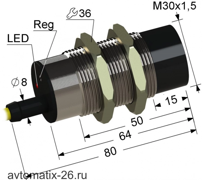 Емкостный датчик PS1-30M80-20N74-Z