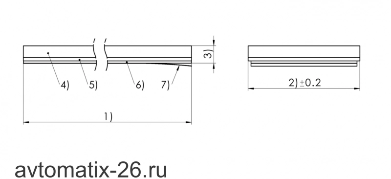 Магнитная лента для линейных энкодеров Balluff BML TSC-I2A1-1ZZZ-M2400