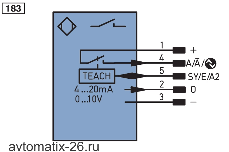 Ультразвуковой датчик расстояния Wenglor UMS603U035