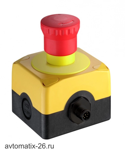 Выключатель аварийной остановки Leuze Electronic ESB200-4TR-M12p