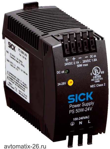 Блок питания SICK PS50WE24V