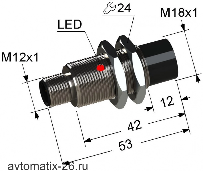 Индуктивный датчик Мега-К PS2-18M53-15N31-C4