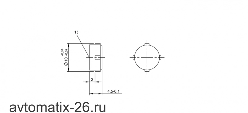 Транспондер RFID Balluff BIS C-122-04/L-PR