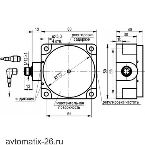 Датчик скорости вращения ТЕКО IV3N IC7P5-43N-40-LZS4