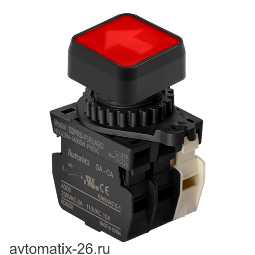 Кнопочный выключатель Autonics S2PRS-P3RUABLM