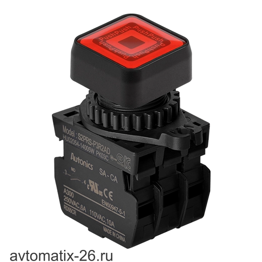 Кнопочный выключатель Autonics S2PRS-P3R2AL