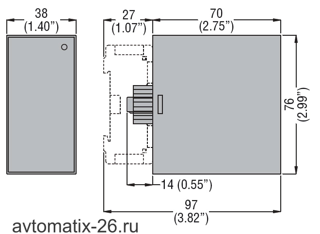 Реле контроля уровня жидкости Lovato Electric 31LV1E110