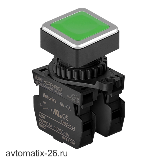 Кнопочный выключатель Autonics SQ3PFS-P1G2AM