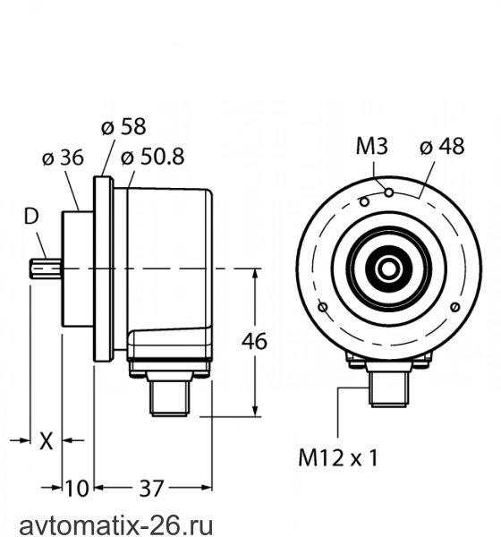 Энкодер TURCK RI-10S6C-2B5000-H1181